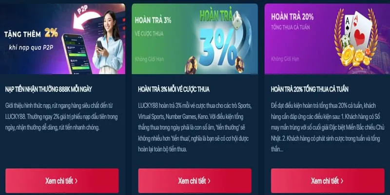 Ưu đãi nạp tiền